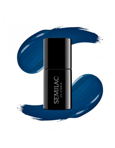 Esmalte semipermanente Semilac - 085 Deep Ocean - 7ml