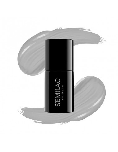 Esmalte semipermanente Semilac - 105 Stylish Gray - 7ml