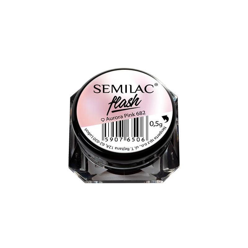 Comprar Polvos de decoración Flash Semilac - 682 Aurora Pink SEMILA...