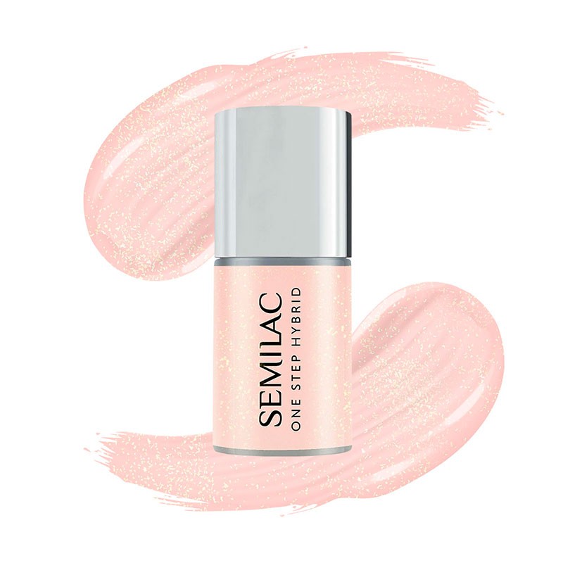 Esmalte semipermanente One Step Semilac - S253 Natural Pink - 5ml
