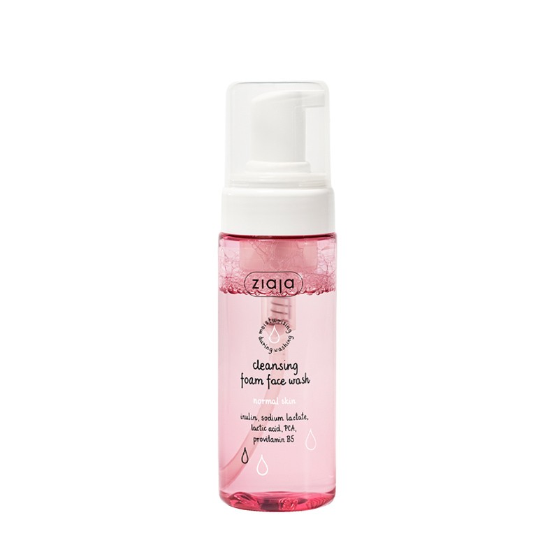Limpiador facial en espuma para piel normal