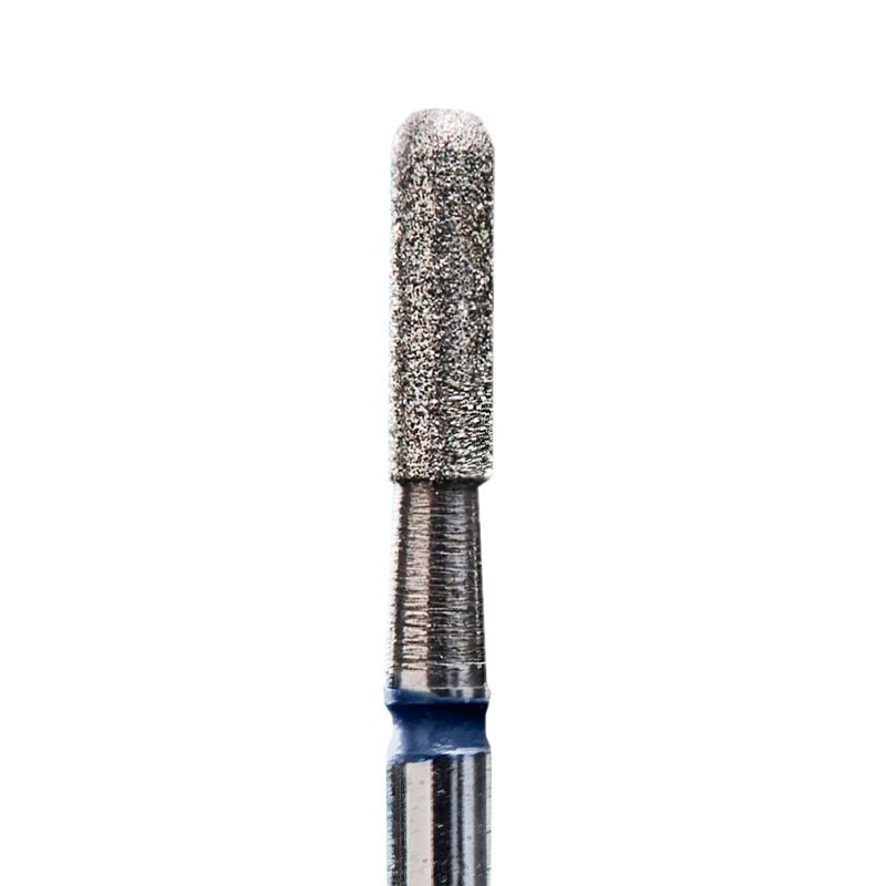STALEKS Fresa de carburo con punta diamantada en forma de gota - Azul - Diámetro 2.3mm - Pieza 5mm