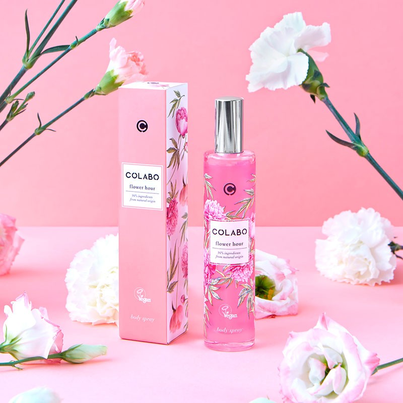 COLABO Eau de Parfum Floral con rosa y grosella negra 100ml