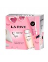 QUEEN OF LIFE Set de regalo para mujer EDP 75ML/SG 100MLLA RIVE