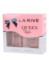 QUEEN OF LIFE Set de regalo para mujer EDP 75ML/EDP 30MLLA RIVE
