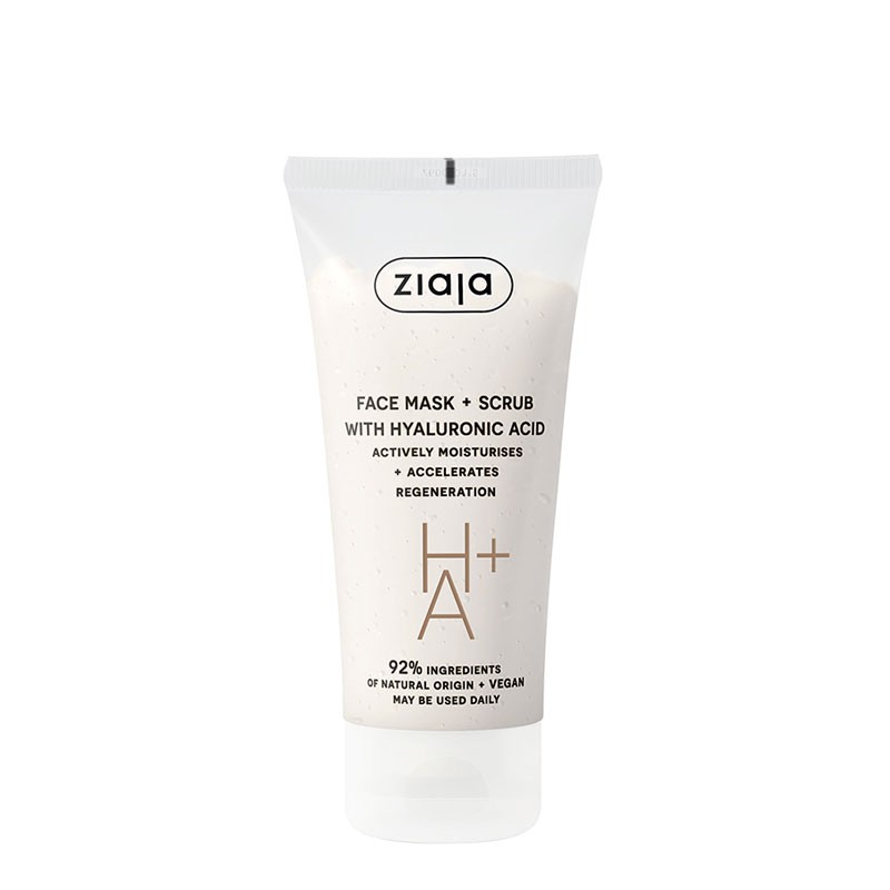 MASCARILLAS ÁCIDOS Mascarilla y exfoliante facial con ácido hialurónico
