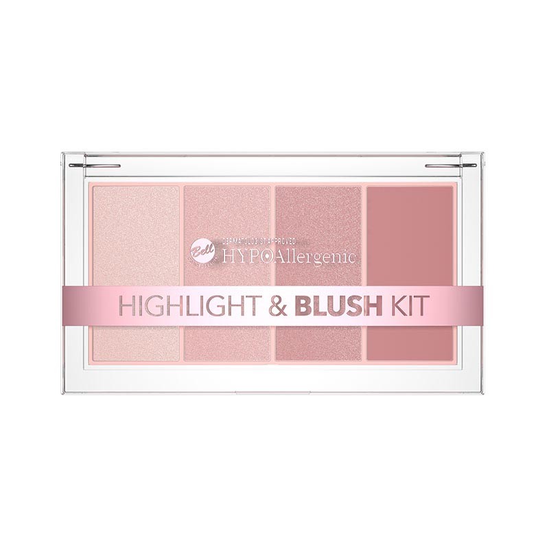 HYPO Paleta de iluminadores y colorete hipoalergénica Highlight&Blush