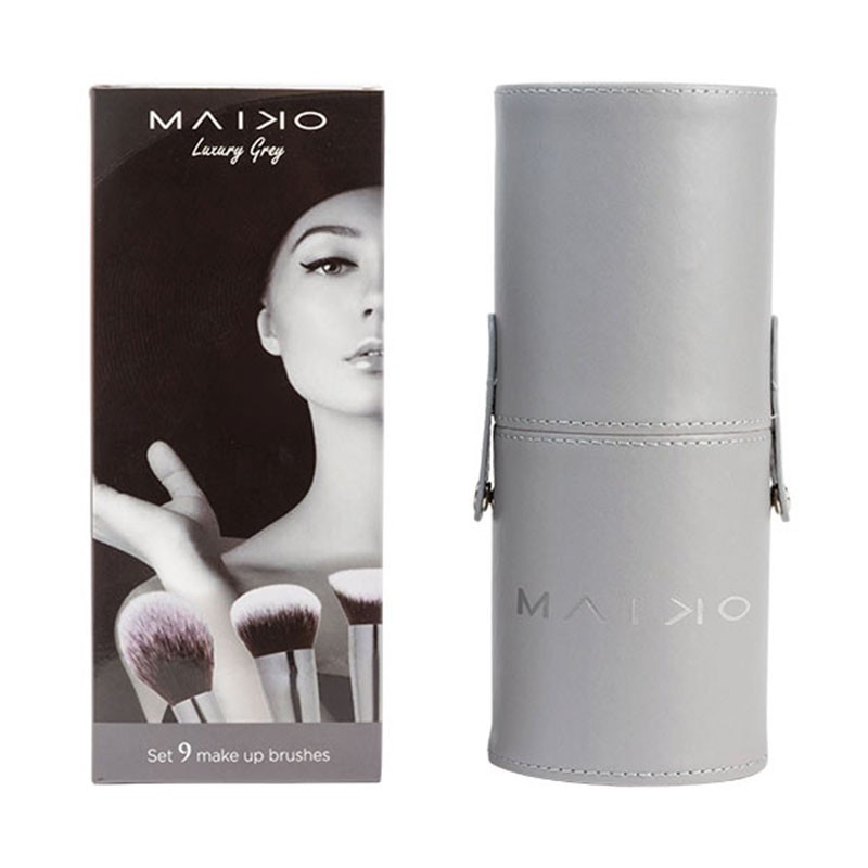 Set 9 brochas Maiko Luxury Grey