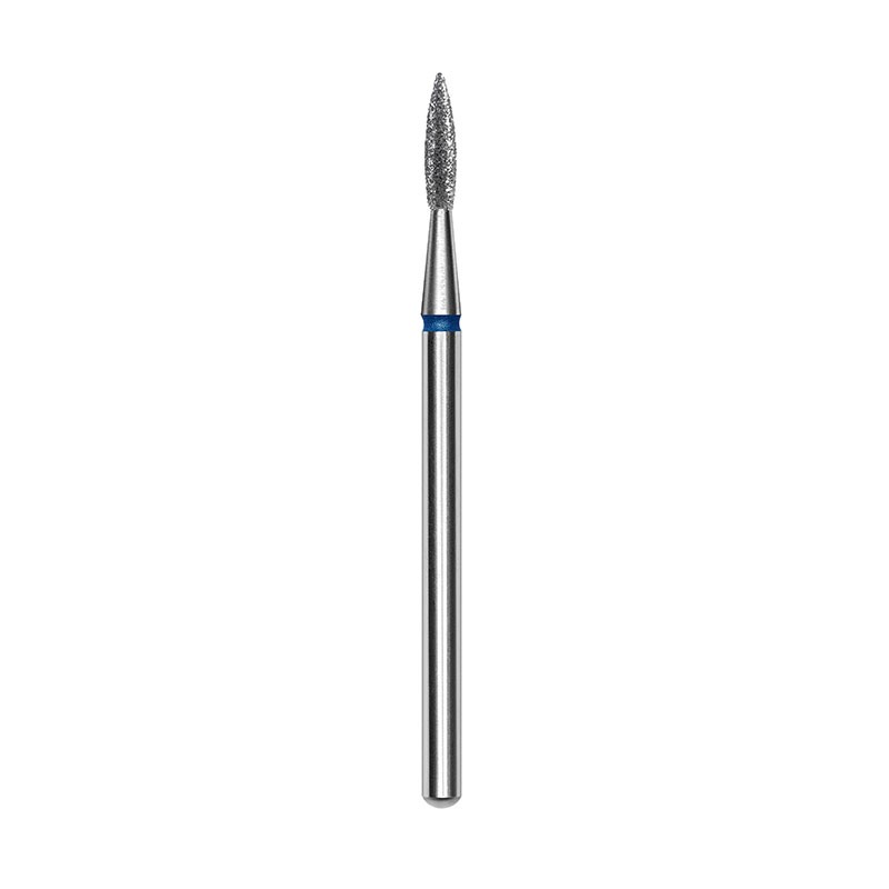 STALEKS Fresa diamantada en forma de cerilla - Expert - Azul - Diámetro 2.3mm - Pieza 5mm