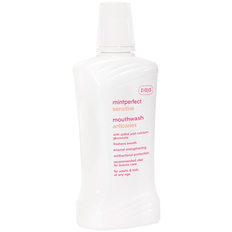 Mintperfect Sensitive Enjuague bucal anticaries para dientes sensibles 500ml