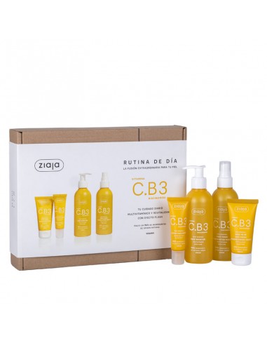 VITAMINA C.B3 NIACINAMIDA Set de Rutina Facial de Día