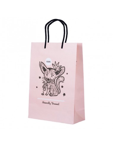 Bolsa YOPE con papel Premium y asas de cordón