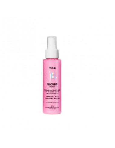 Spray natural iluminador para cabello rubio y decolorado Cuarzo Mica - BLONDE my hair