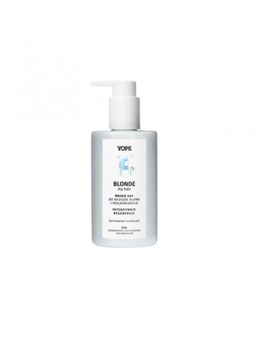 Mascarilla natural 2 en 1 para cabello rubio y decolorado - BLONDE my hair