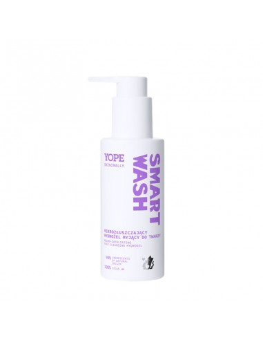 Hidrogel limpiador facial natural microexfoliante Smart Wash - Skinimally