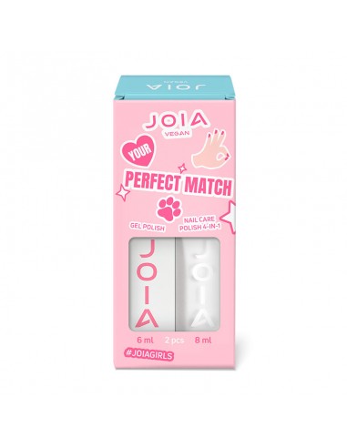 JOIA vegan Set Perfect Match - 001 White - 6ml/8ml