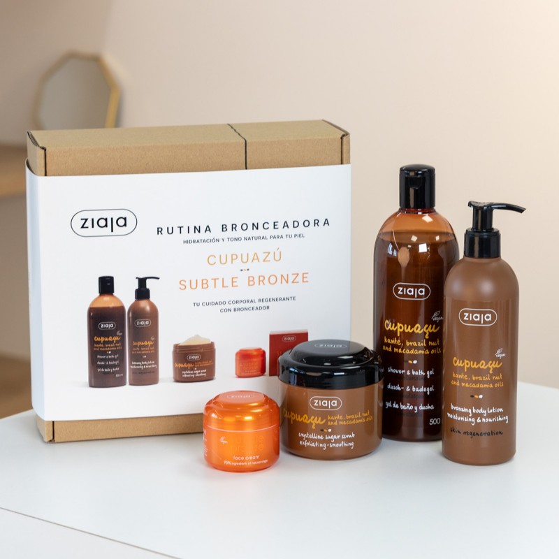 CUPUAZÚ & SUBTLE BRONZE Set de Rutina Bronceadora