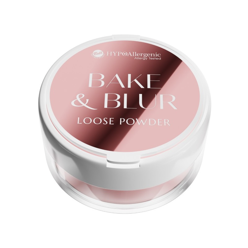 HYPO Polvos sueltos hipoalergénicos fijadores Bake & Blur