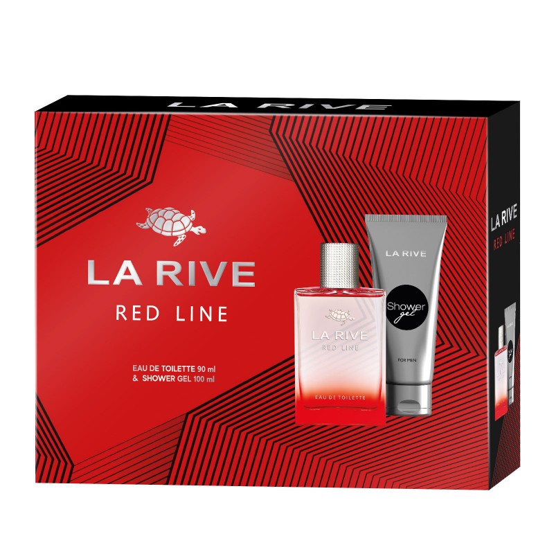 RED LINE Set de regalo para hombre EDT 90ML/SG 100MLLA RIVE