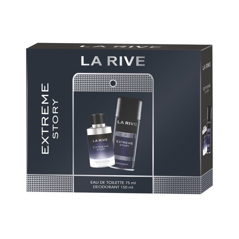 EXTREME STORY Set de regalo para hombre 75ML/SG 100MLLA RIVE