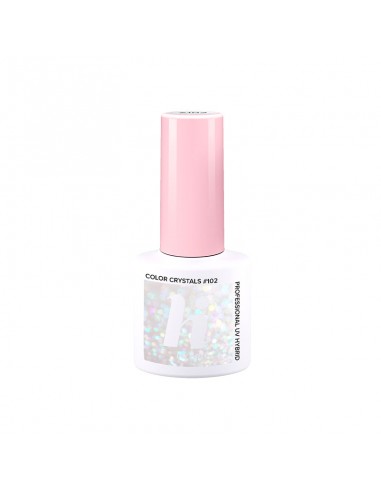 Esmalte semipermanente 5ml hi Hybrid - 102 Color Crystals