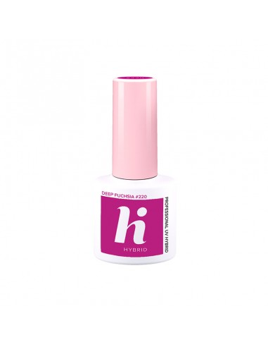 Esmalte semipermanente 5ml hi Hybrid - 220 Deep Fuchsia