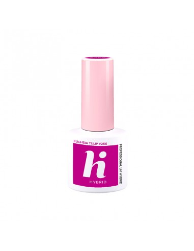 Esmalte semipermanente 5ml hi Hybrid - 256 Fuchsia Tulip