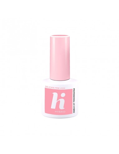 Esmalte semipermanente 5ml hi Hybrid - 222 Delicate Pink