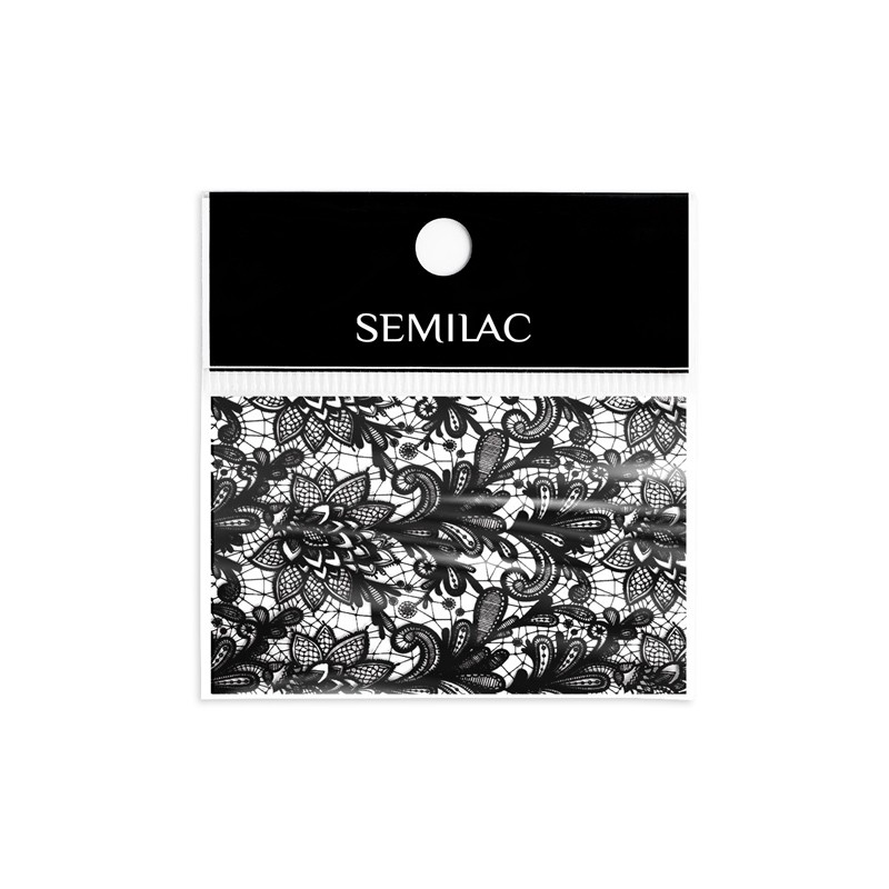 Decoración para uñas Semilac - 23 White Lace foil