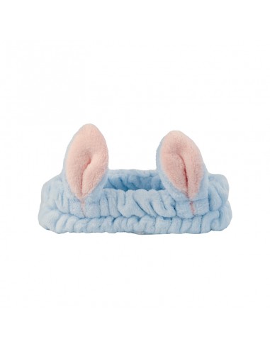 Diadema de baño con orejas de conejo