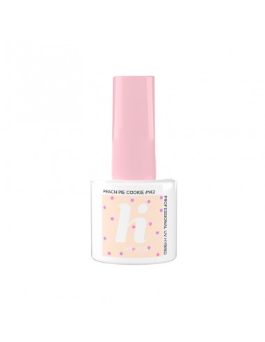 Esmalte semipermanente 5ml hi Hybrid - 143 Peach Pie Cookie