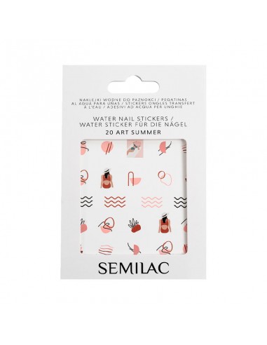 Stickers al agua para uñas Semilac -...